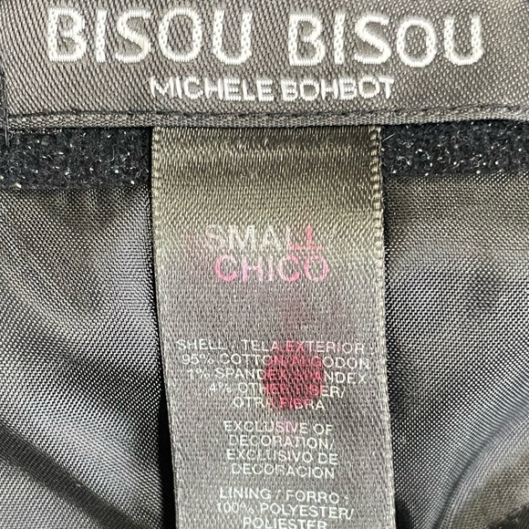 EUC-Bisou Bisou sparkly black jacket - Picture 6 of 7